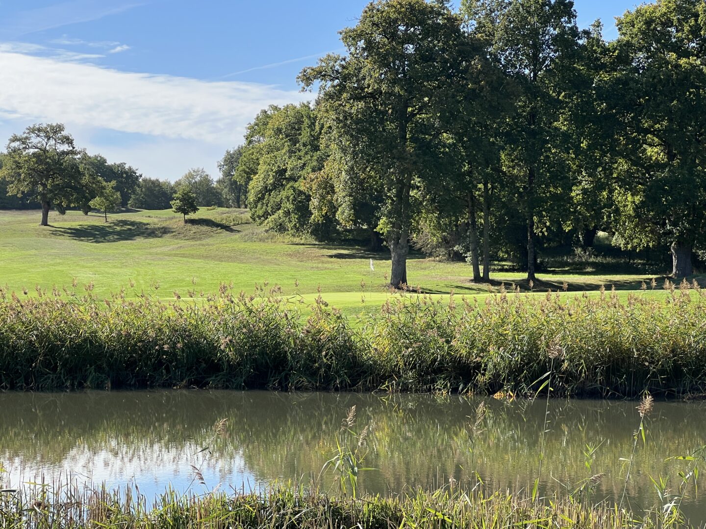 Parcours du Golf de Baugé dans le Maine-et-Loire
